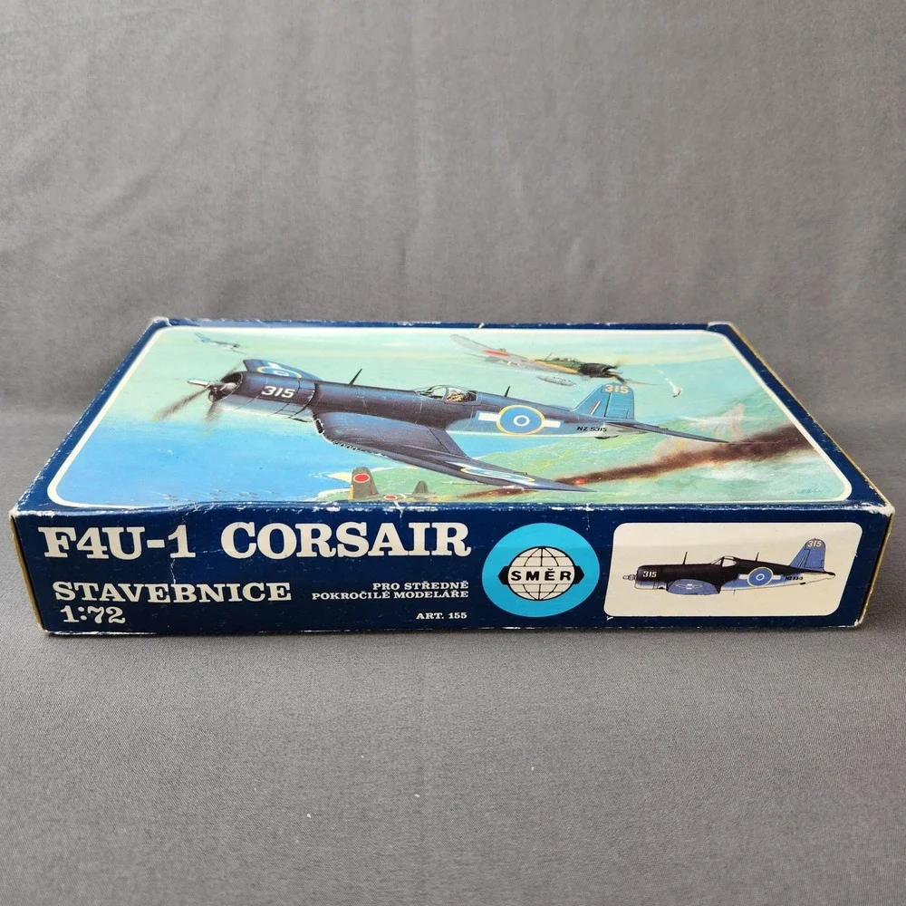 SMER F4U-1 Corsair 1:72 Plastic Model Kit Vought WWII‎ Art 155 Unbuilt Aircraft
